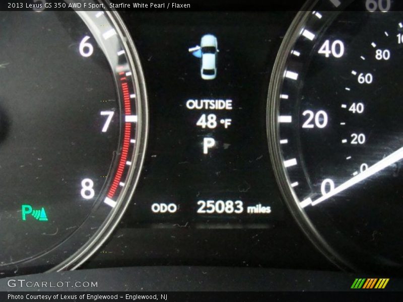 Starfire White Pearl / Flaxen 2013 Lexus GS 350 AWD F Sport