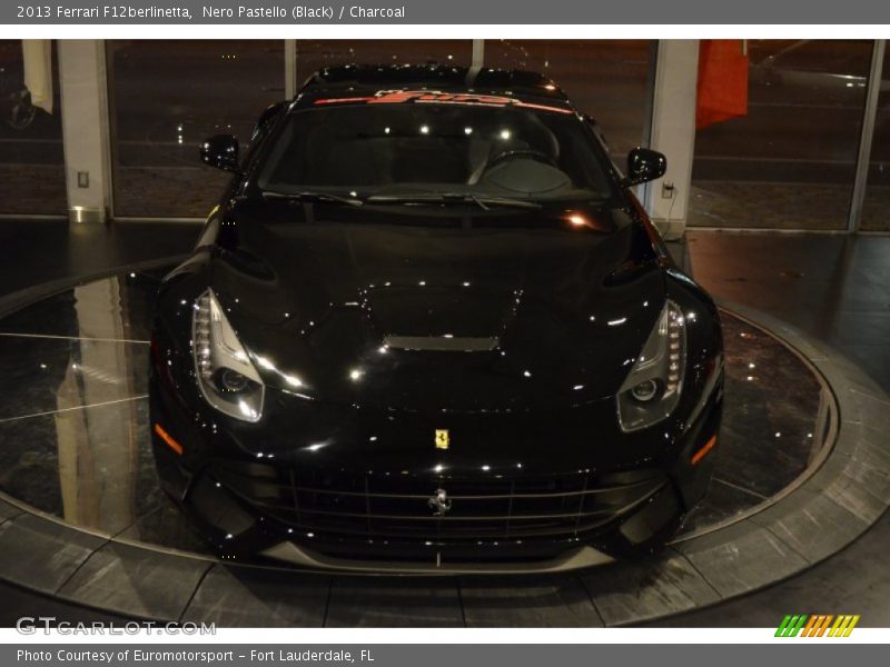 Nero Pastello (Black) / Charcoal 2013 Ferrari F12berlinetta