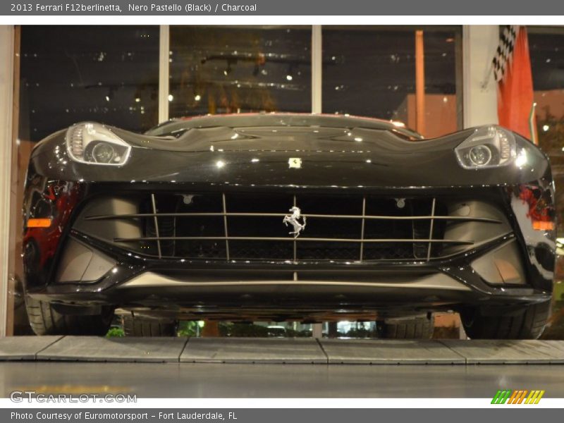 Nero Pastello (Black) / Charcoal 2013 Ferrari F12berlinetta