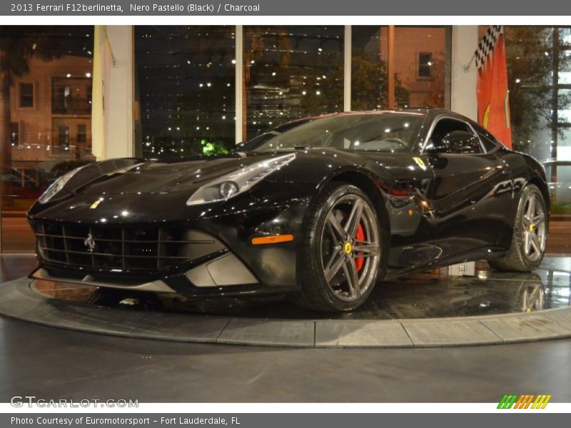 Nero Pastello (Black) / Charcoal 2013 Ferrari F12berlinetta