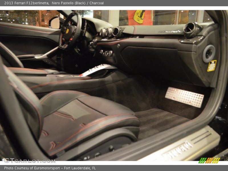 Nero Pastello (Black) / Charcoal 2013 Ferrari F12berlinetta