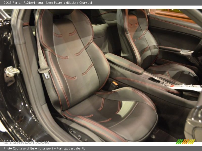 Front Seat of 2013 F12berlinetta 