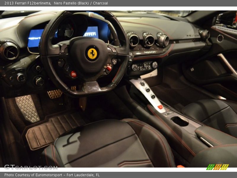 Charcoal Interior - 2013 F12berlinetta  