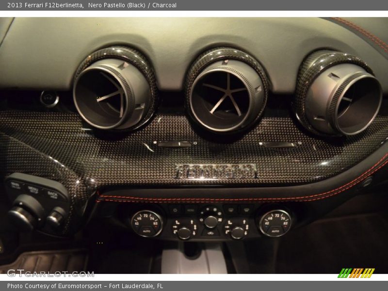Nero Pastello (Black) / Charcoal 2013 Ferrari F12berlinetta