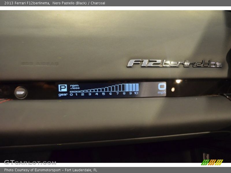  2013 F12berlinetta   Gauges