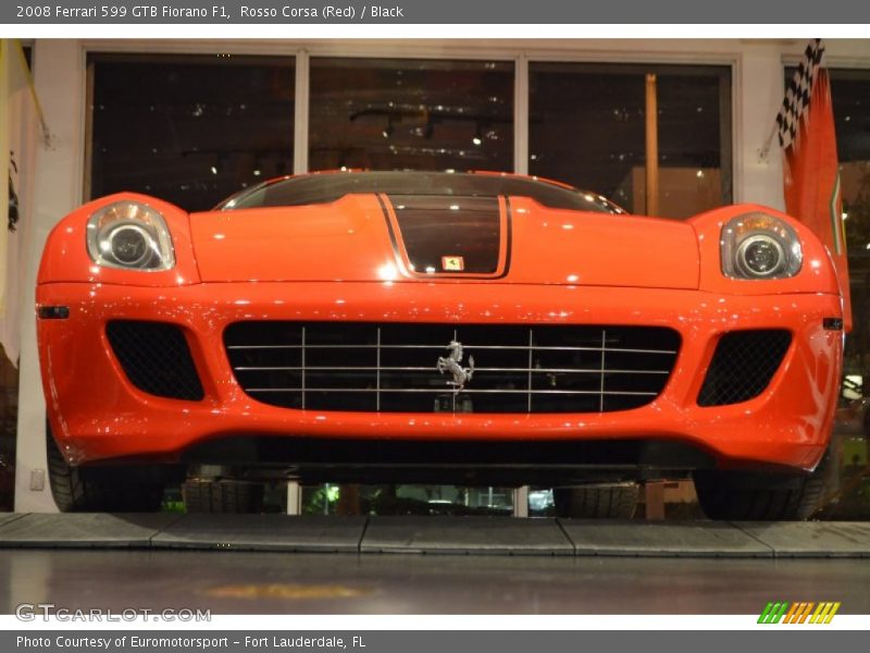 Rosso Corsa (Red) / Black 2008 Ferrari 599 GTB Fiorano F1