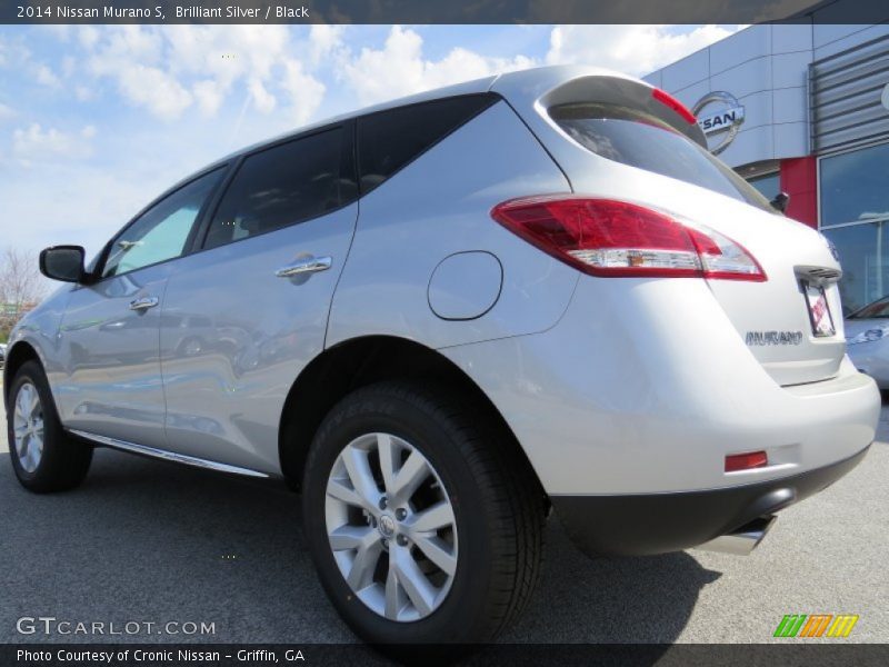 Brilliant Silver / Black 2014 Nissan Murano S