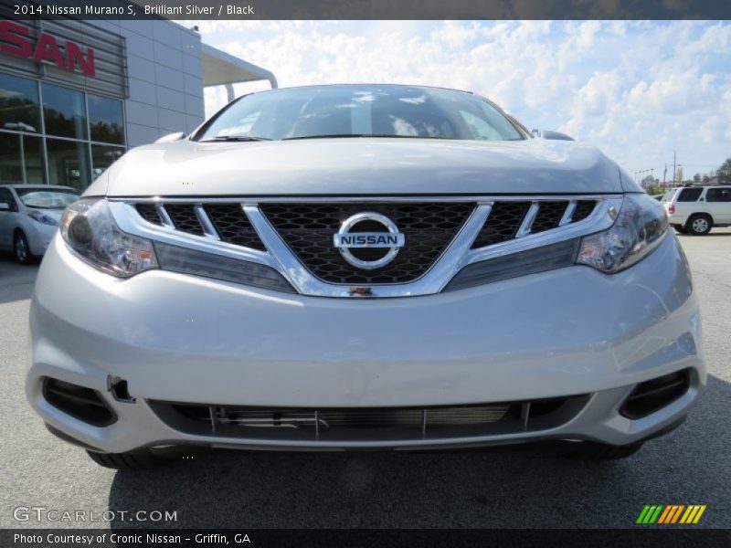 Brilliant Silver / Black 2014 Nissan Murano S