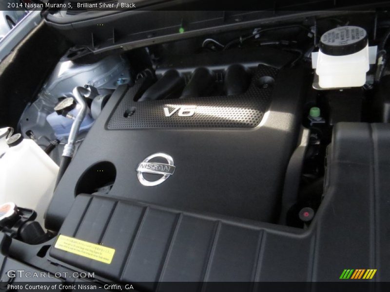 Brilliant Silver / Black 2014 Nissan Murano S