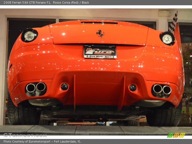 Rosso Corsa (Red) / Black 2008 Ferrari 599 GTB Fiorano F1
