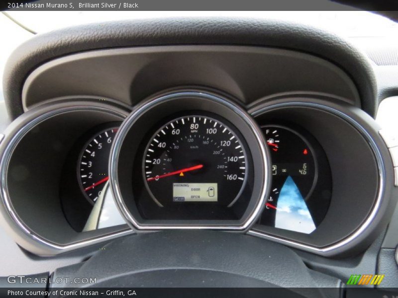 Brilliant Silver / Black 2014 Nissan Murano S