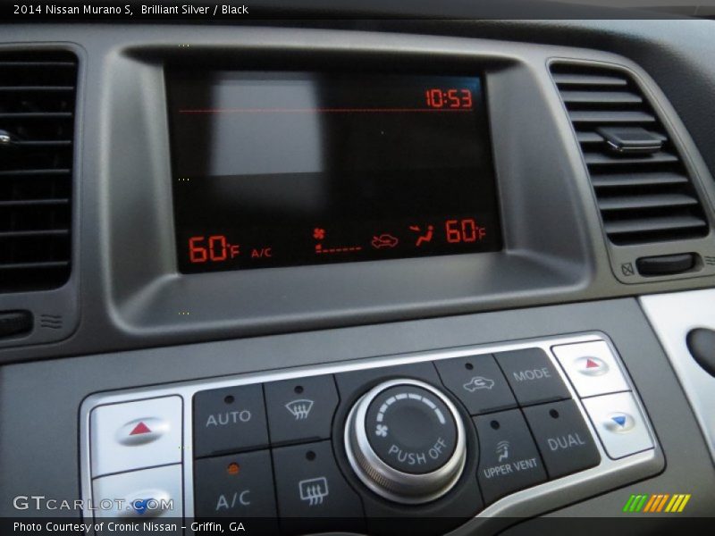 Brilliant Silver / Black 2014 Nissan Murano S