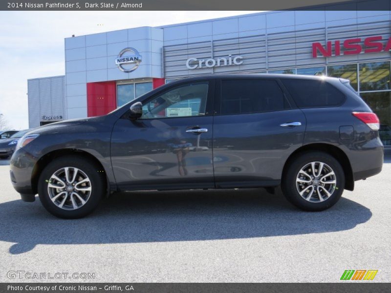 Dark Slate / Almond 2014 Nissan Pathfinder S