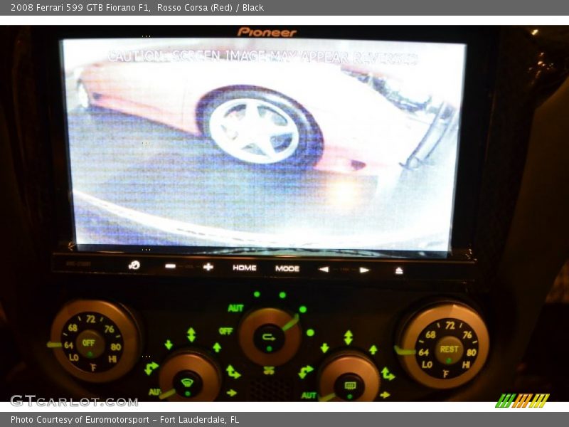 Rosso Corsa (Red) / Black 2008 Ferrari 599 GTB Fiorano F1