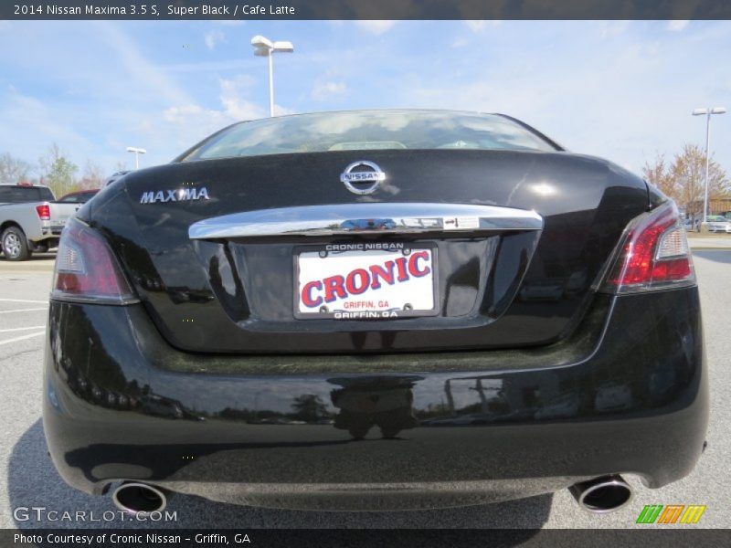 Super Black / Cafe Latte 2014 Nissan Maxima 3.5 S