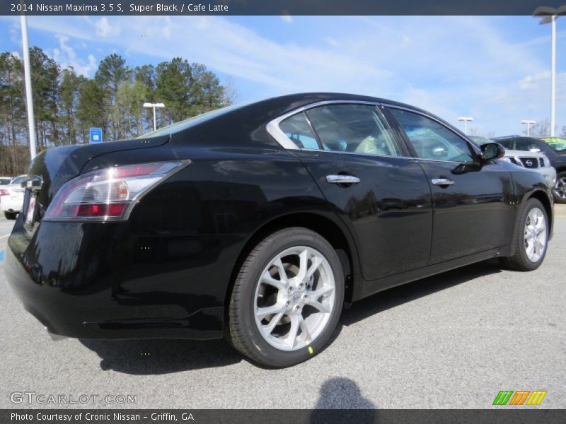 Super Black / Cafe Latte 2014 Nissan Maxima 3.5 S