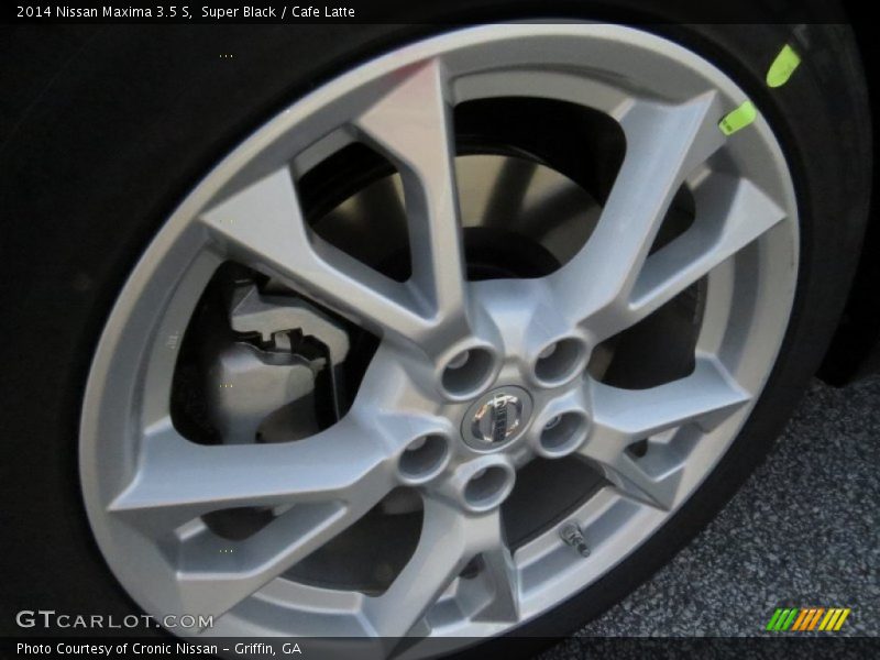 Super Black / Cafe Latte 2014 Nissan Maxima 3.5 S