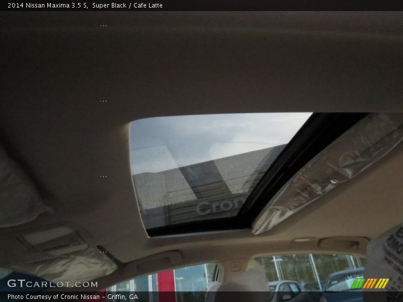 Super Black / Cafe Latte 2014 Nissan Maxima 3.5 S