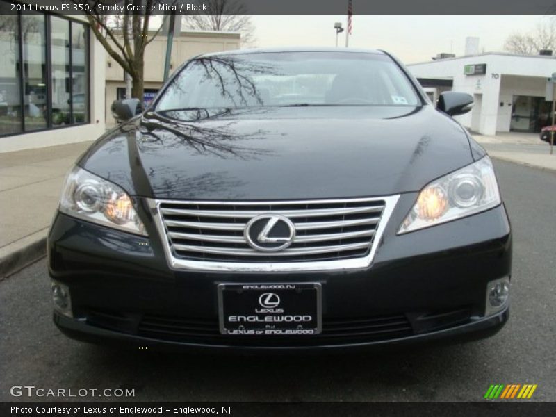Smoky Granite Mica / Black 2011 Lexus ES 350
