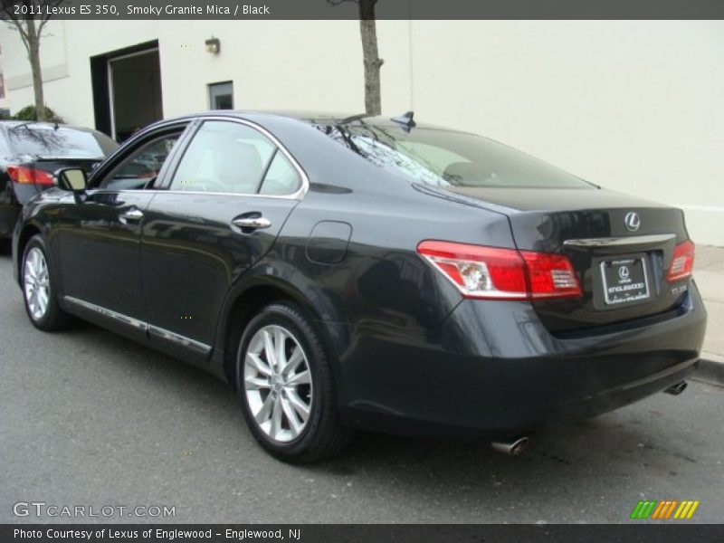 Smoky Granite Mica / Black 2011 Lexus ES 350