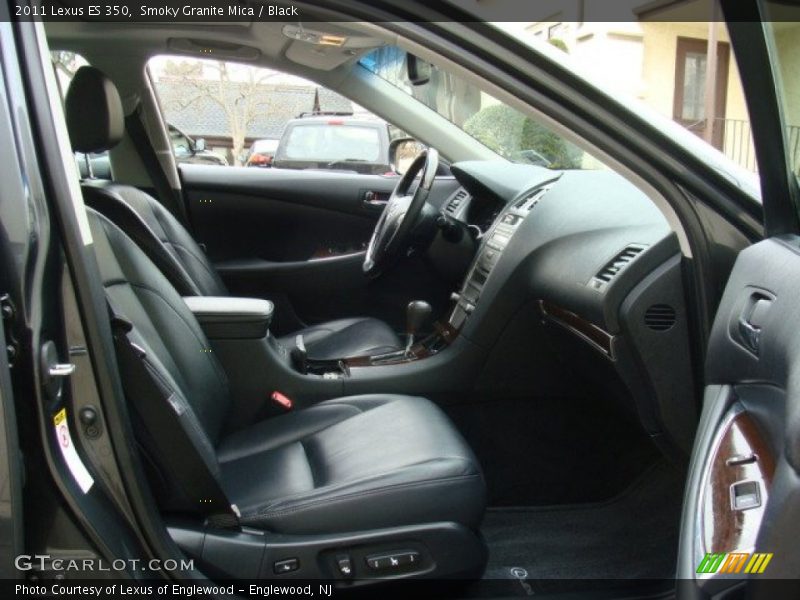 Smoky Granite Mica / Black 2011 Lexus ES 350