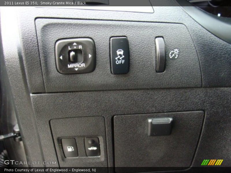 Smoky Granite Mica / Black 2011 Lexus ES 350