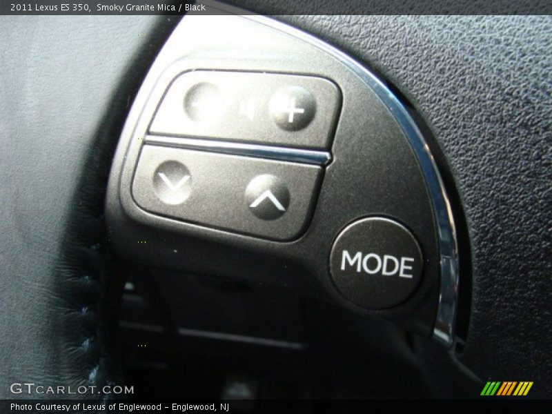 Smoky Granite Mica / Black 2011 Lexus ES 350