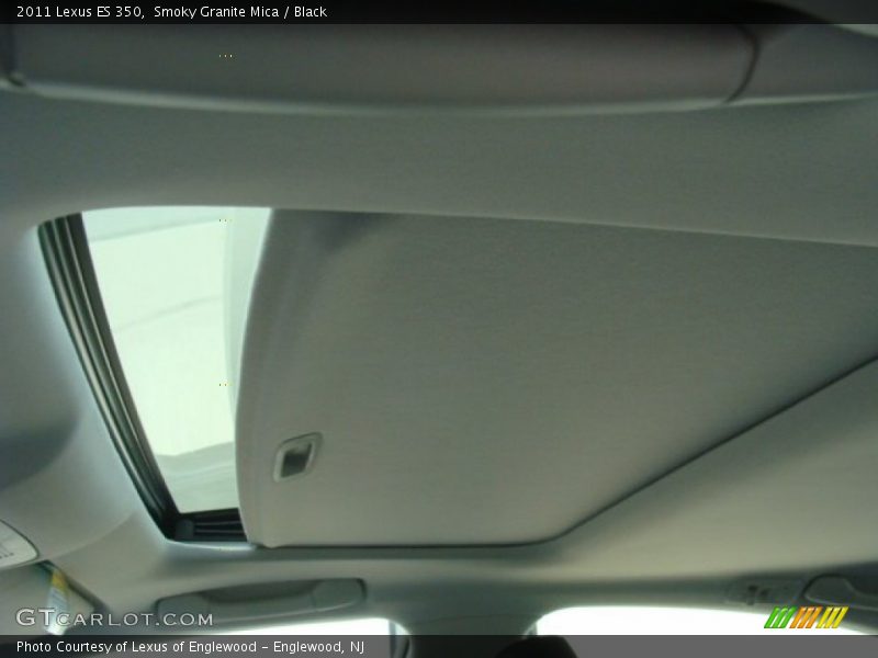 Smoky Granite Mica / Black 2011 Lexus ES 350