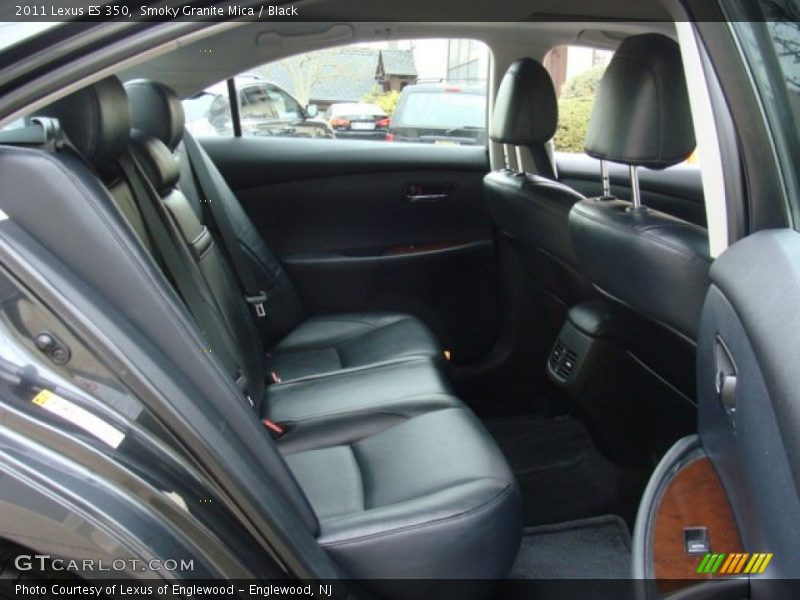 Smoky Granite Mica / Black 2011 Lexus ES 350