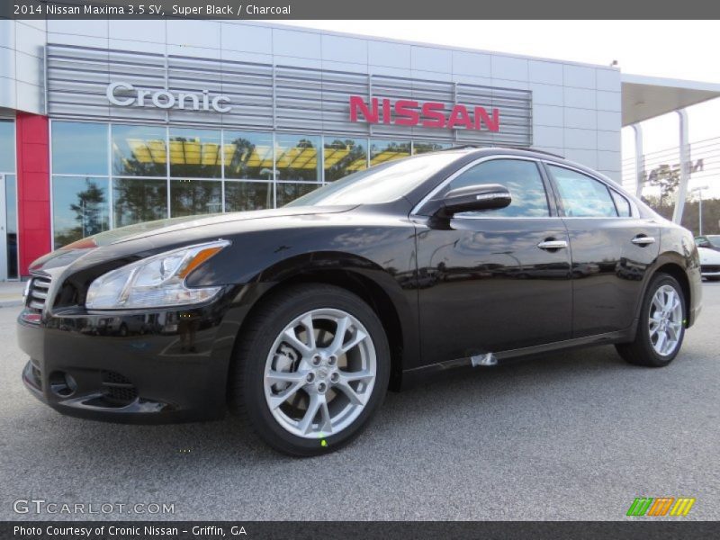 Super Black / Charcoal 2014 Nissan Maxima 3.5 SV