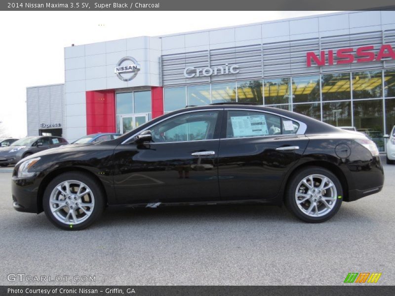 Super Black / Charcoal 2014 Nissan Maxima 3.5 SV