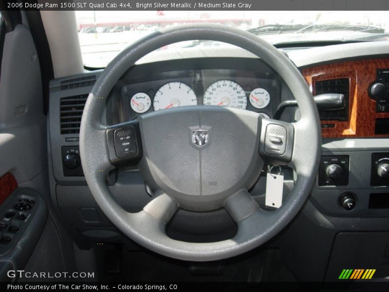 Bright Silver Metallic / Medium Slate Gray 2006 Dodge Ram 1500 SLT Quad Cab 4x4