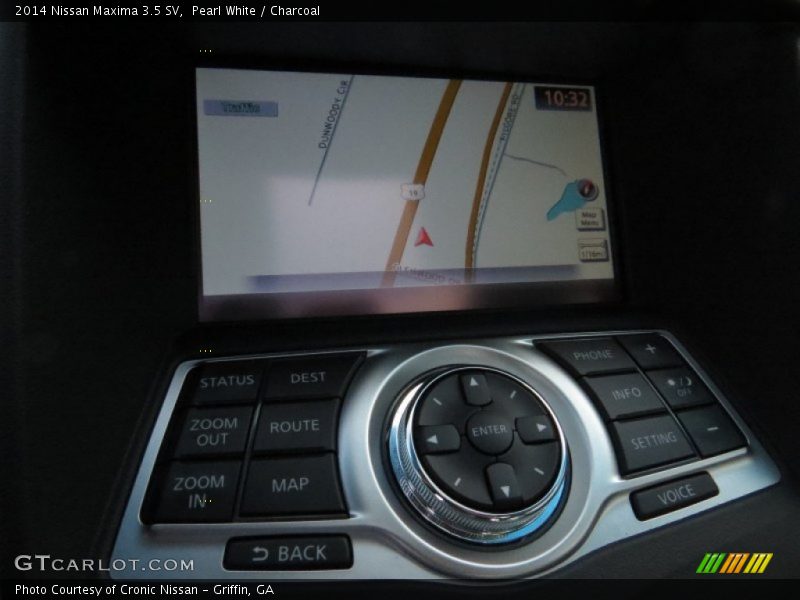 Pearl White / Charcoal 2014 Nissan Maxima 3.5 SV