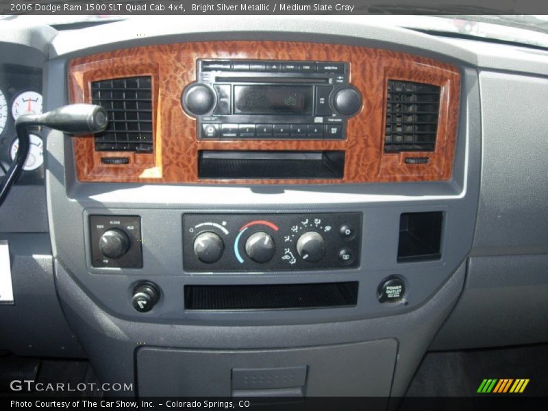 Bright Silver Metallic / Medium Slate Gray 2006 Dodge Ram 1500 SLT Quad Cab 4x4