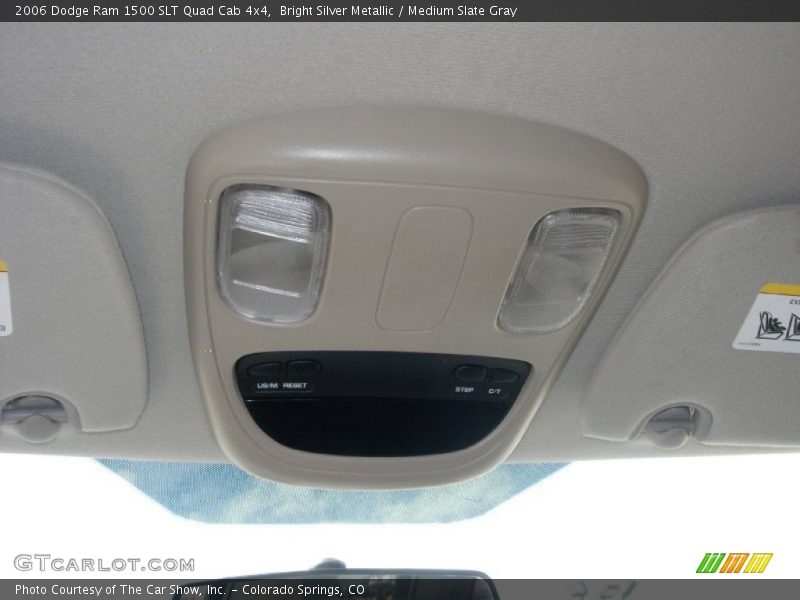 Bright Silver Metallic / Medium Slate Gray 2006 Dodge Ram 1500 SLT Quad Cab 4x4