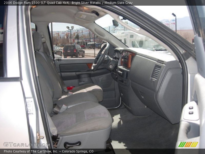 Bright Silver Metallic / Medium Slate Gray 2006 Dodge Ram 1500 SLT Quad Cab 4x4