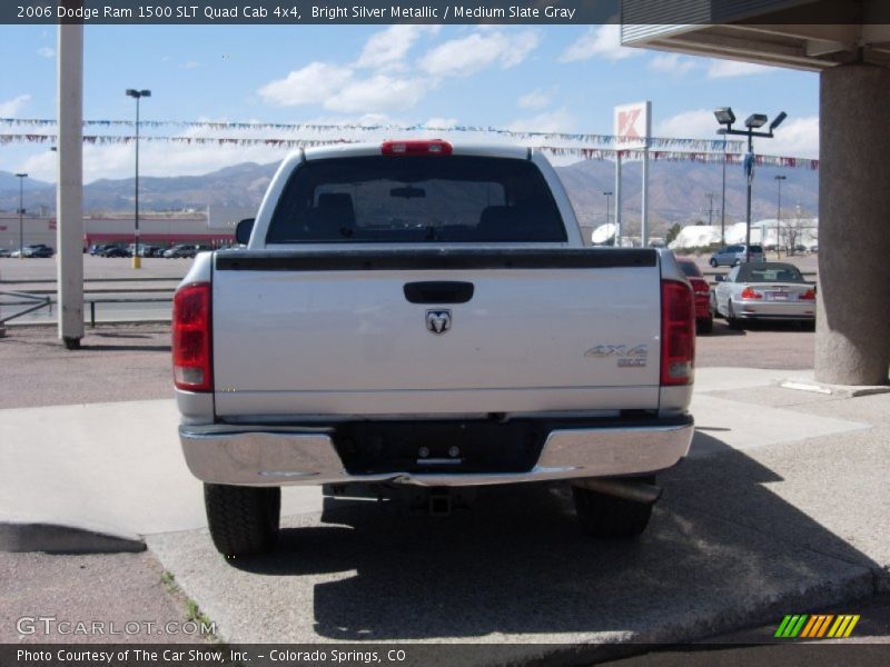 Bright Silver Metallic / Medium Slate Gray 2006 Dodge Ram 1500 SLT Quad Cab 4x4