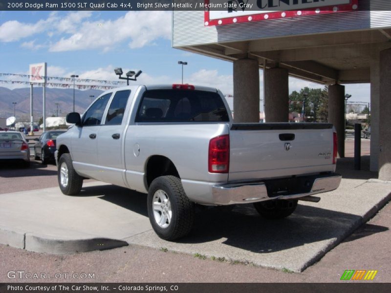 Bright Silver Metallic / Medium Slate Gray 2006 Dodge Ram 1500 SLT Quad Cab 4x4