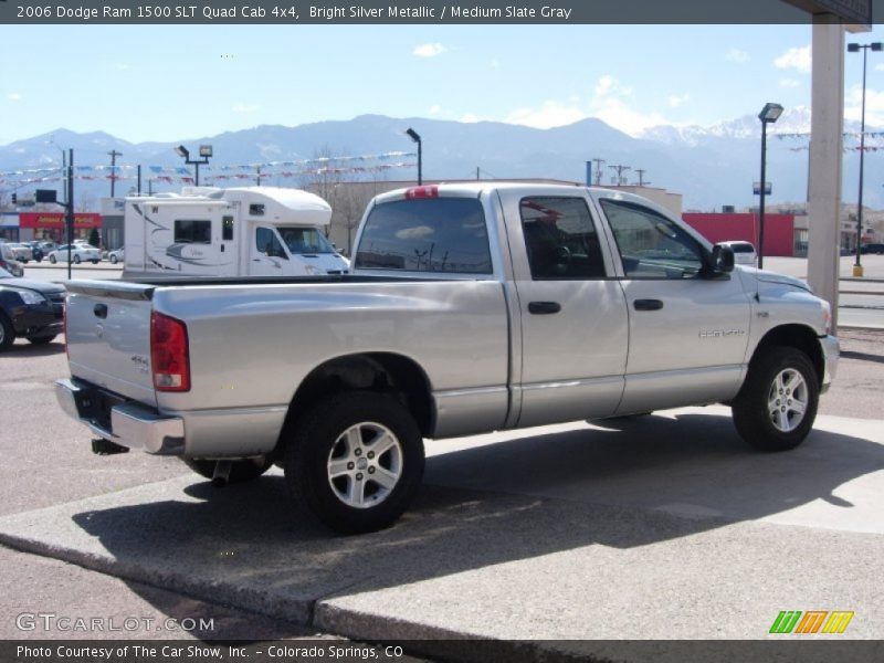 Bright Silver Metallic / Medium Slate Gray 2006 Dodge Ram 1500 SLT Quad Cab 4x4