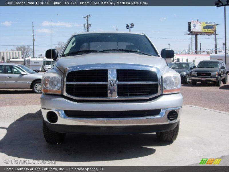 Bright Silver Metallic / Medium Slate Gray 2006 Dodge Ram 1500 SLT Quad Cab 4x4