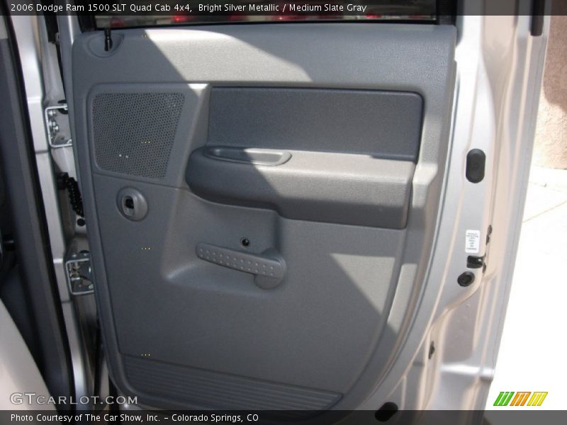 Bright Silver Metallic / Medium Slate Gray 2006 Dodge Ram 1500 SLT Quad Cab 4x4