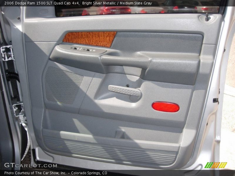 Bright Silver Metallic / Medium Slate Gray 2006 Dodge Ram 1500 SLT Quad Cab 4x4