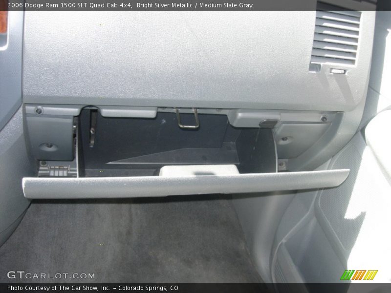Bright Silver Metallic / Medium Slate Gray 2006 Dodge Ram 1500 SLT Quad Cab 4x4