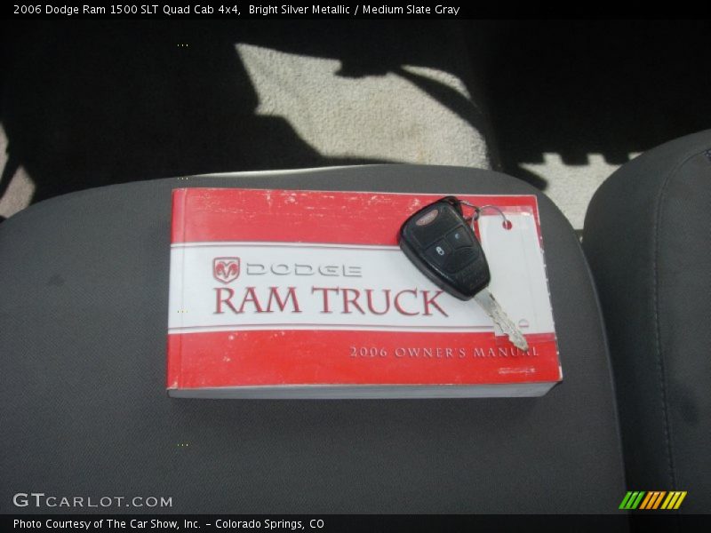 Bright Silver Metallic / Medium Slate Gray 2006 Dodge Ram 1500 SLT Quad Cab 4x4