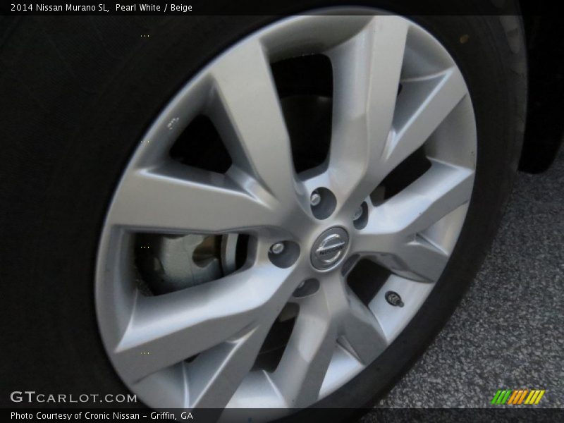 Pearl White / Beige 2014 Nissan Murano SL