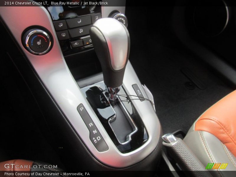 Blue Ray Metallic / Jet Black/Brick 2014 Chevrolet Cruze LT