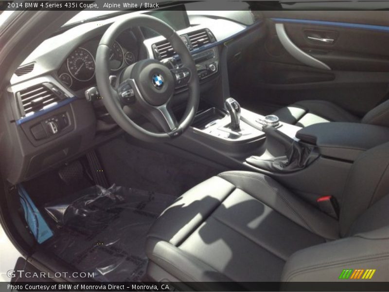  2014 4 Series 435i Coupe Black Interior