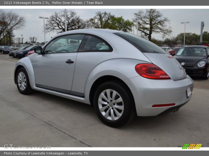 Reflex Silver Metallic / Titan Black 2013 Volkswagen Beetle 2.5L