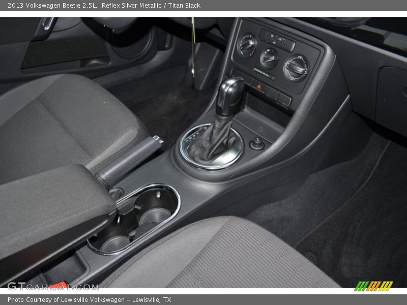 Reflex Silver Metallic / Titan Black 2013 Volkswagen Beetle 2.5L