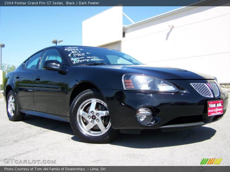 Black / Dark Pewter 2004 Pontiac Grand Prix GT Sedan